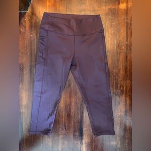 Zyia Eggplant Leggings